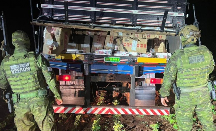 Operação Scutum Limes: PMPR reforça segurança na fronteira e gera prejuízo milionário ao crime