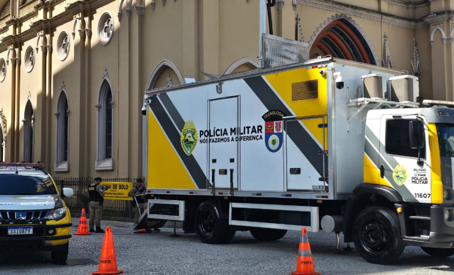 PMPR reforça policiamento em Curitiba com plataforma de observação elevada