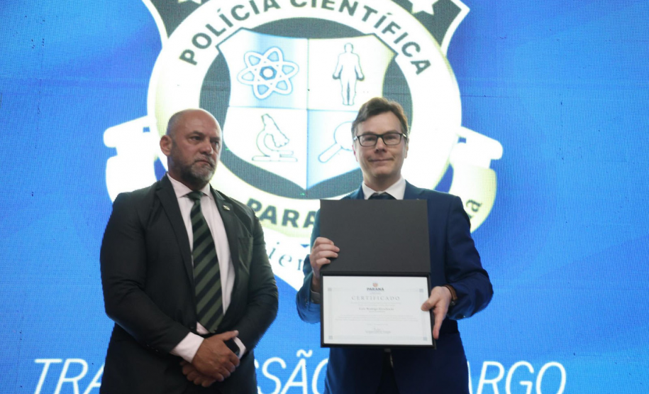 Com foco na eficiência, novo diretor-geral da Polícia Científica do Paraná assume o cargo