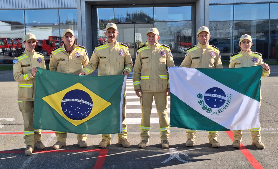 Comitiva do Corpo de Bombeiros do Paraná realiza visita técnica a fábricas na Alemanha e Áustria