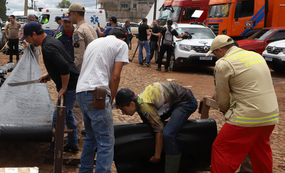 Rio Bonito do Iguaçu: bombeiros que atenderam cidade tinham concluído curso de atuação em desastres no mesmo dia