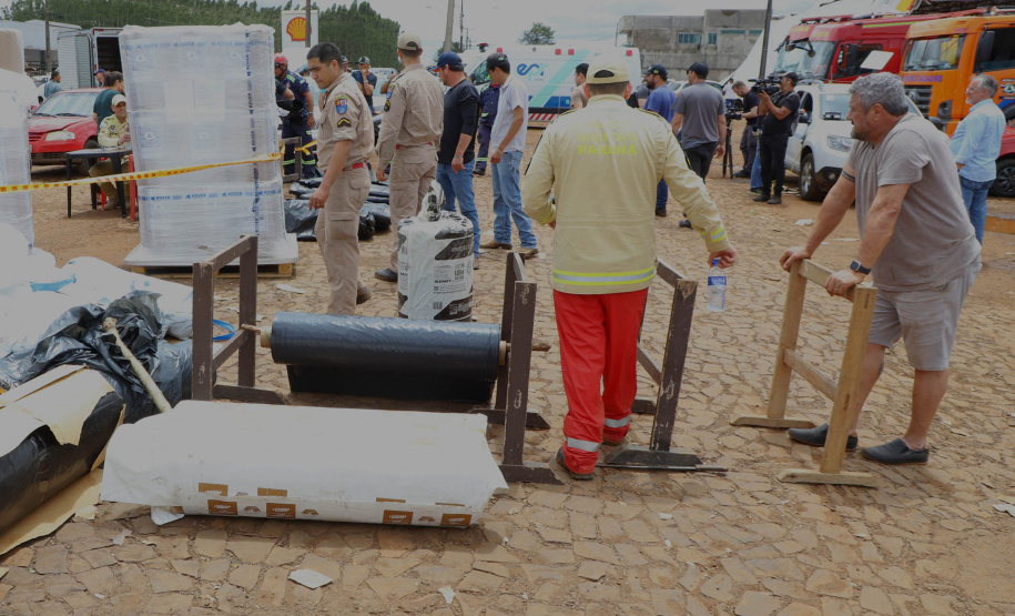 Rio Bonito do Iguaçu: bombeiros que atenderam cidade tinham concluído curso de atuação em desastres no mesmo dia