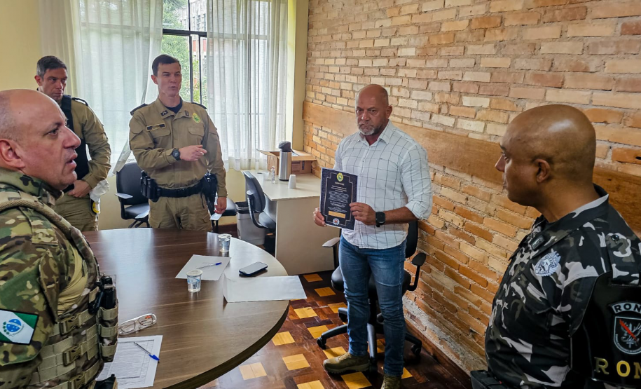 Secretário da Segurança Pública é orientador de TCC sobre estrutura da Polícia Militar do Paraná