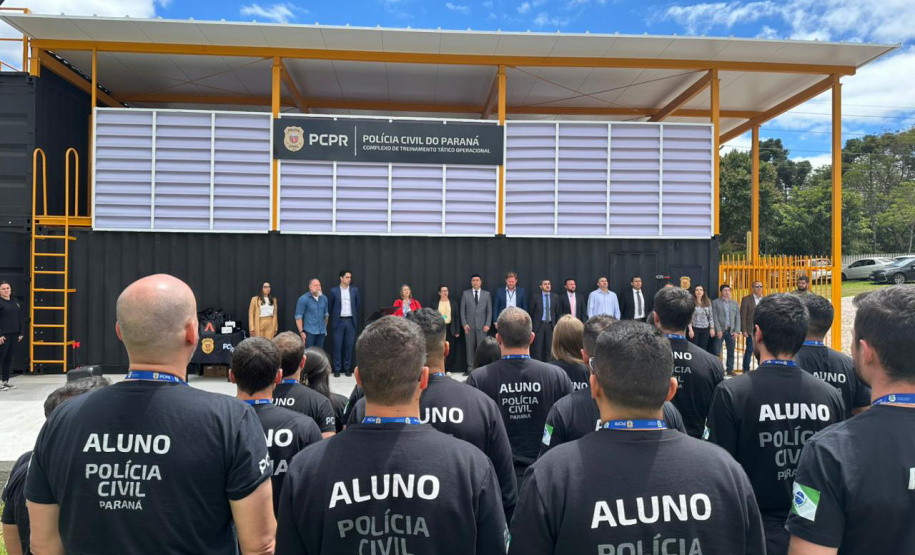 Tecnologia e excelência: PCPR inaugura moderno Complexo de Treinamento Tático Operacional