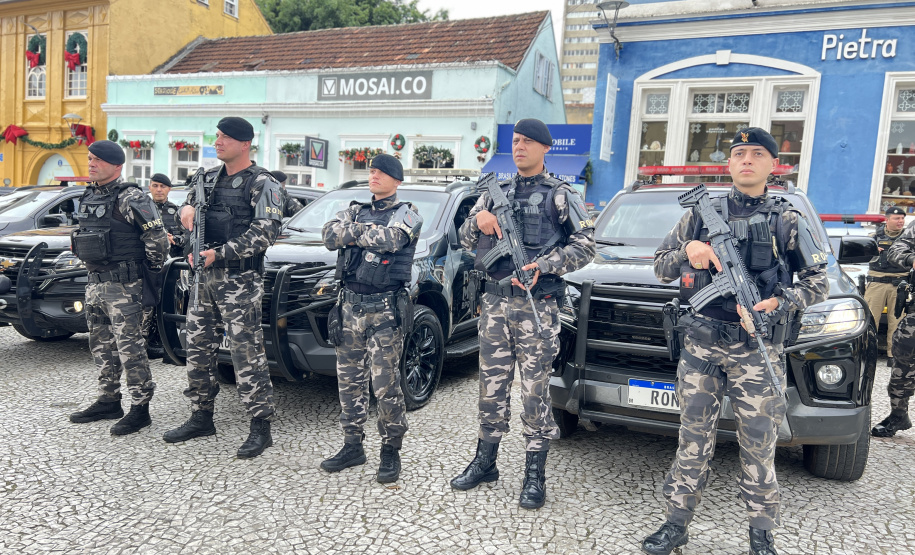 PMPR reforça policiamento em todo o Paraná durante período de compras e festas de fim de ano