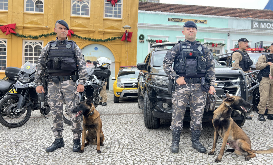 PMPR reforça policiamento em todo o Paraná durante período de compras e festas de fim de ano