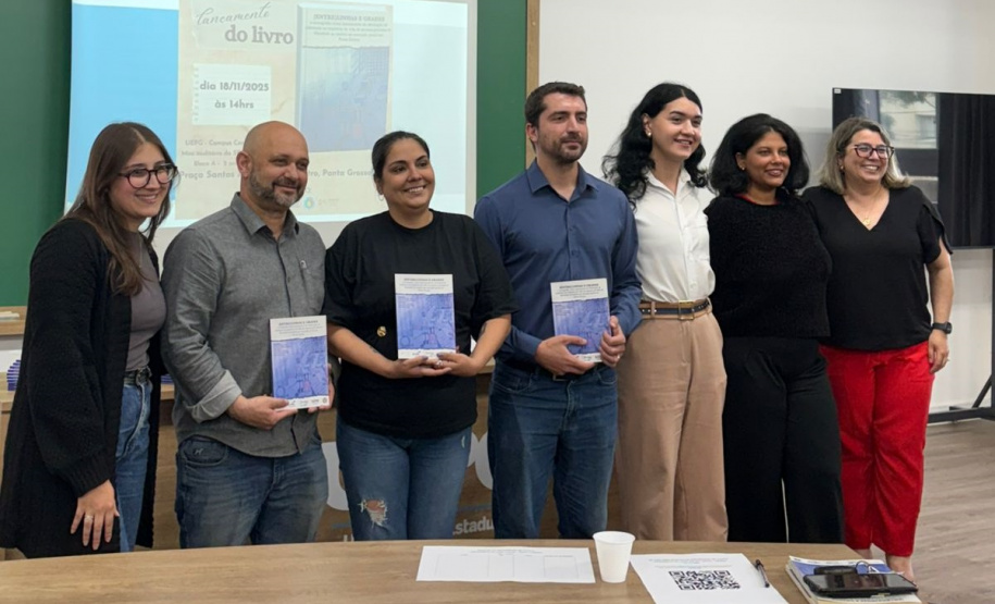 PPPR lança obra produzida em parceria com universidade e comunidade em Ponta Grossa