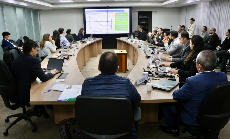 Missão de Supervisão Técnica do Programa Paraná Seguro avalia avanços e etapas para finalização projeto