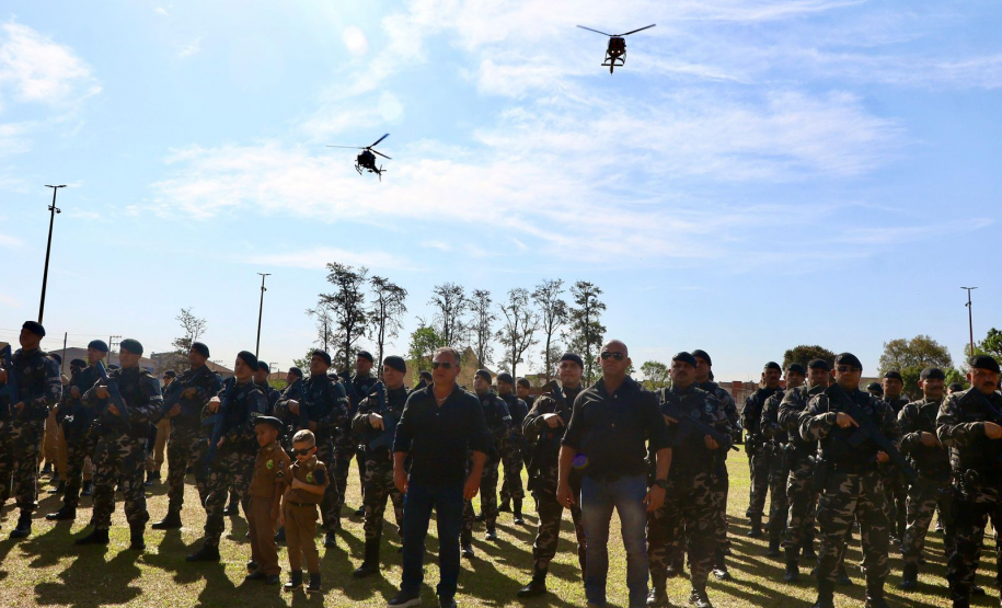 Missão Paraná III leva forças de segurança para as regiões de Ponta Grossa e Guarapuava