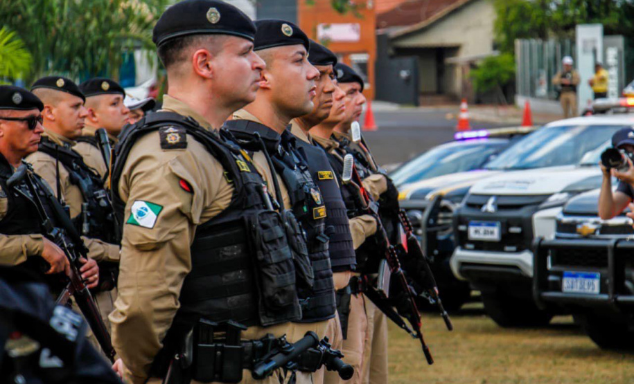 Forças de segurança realizam exposições em cinco cidades na nova fase da Missão Paraná