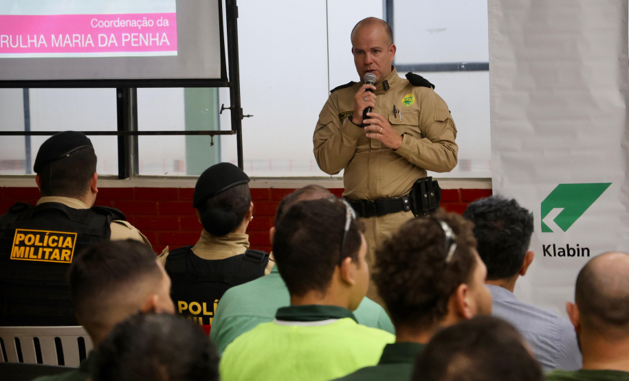 SESP leva Programa Mulher Segura a funcionários da Klabin com foco no combate à violência doméstica