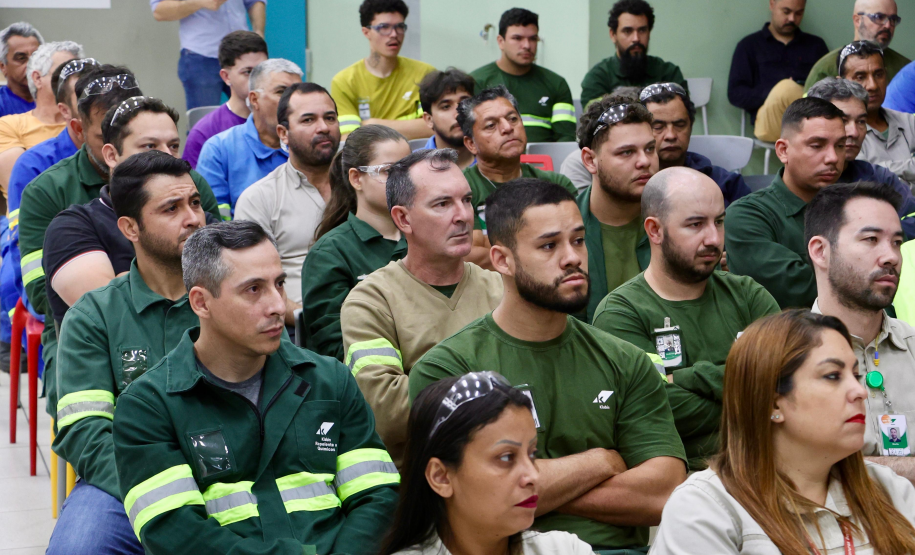SESP leva Programa Mulher Segura a funcionários da Klabin com foco no combate à violência doméstica