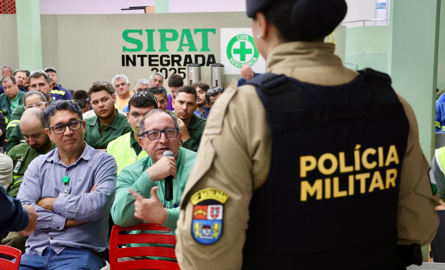 SESP leva Programa Mulher Segura a funcionários da Klabin com foco no combate à violência doméstica