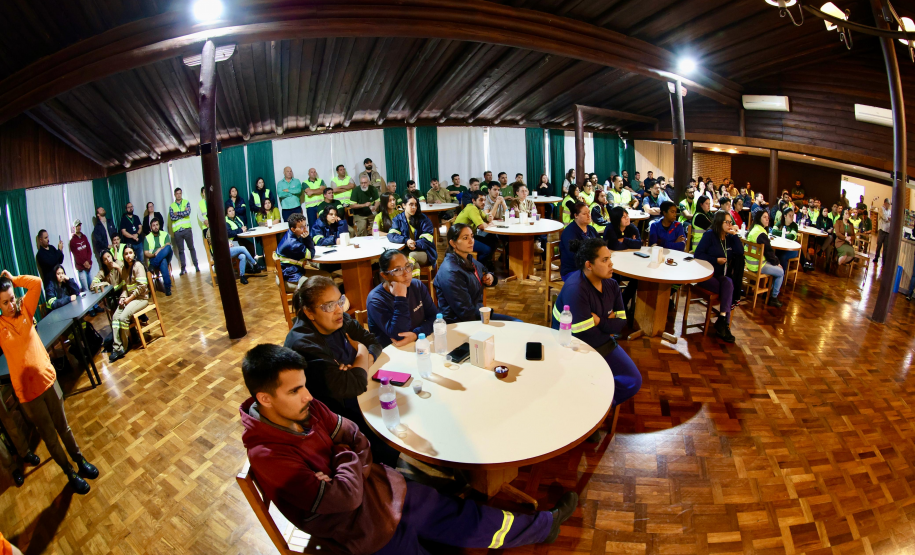 SESP leva Programa Mulher Segura a funcionários da Klabin com foco no combate à violência doméstica