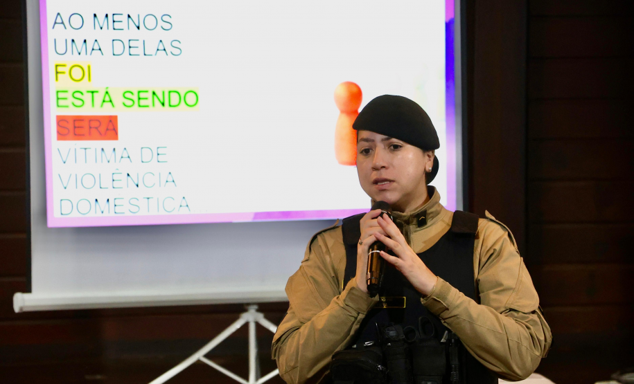 SESP leva Programa Mulher Segura a funcionários da Klabin com foco no combate à violência doméstica