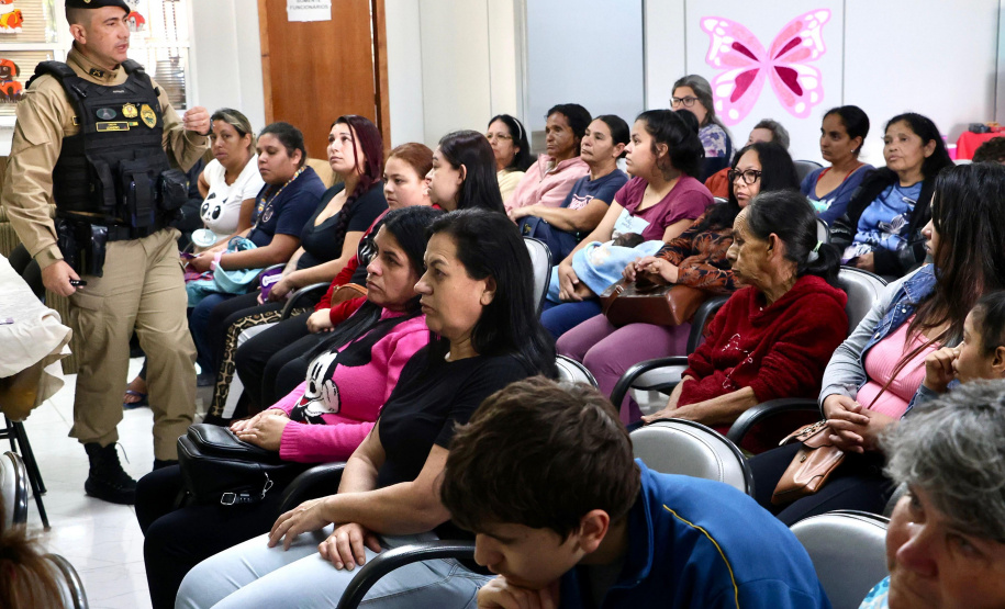 Palestras nos Campos Gerais apresentam ações do Programa Mulher Segura