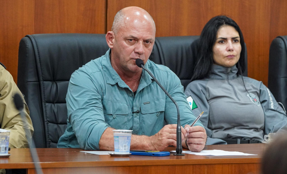 Sesp promove encontro com a comunidade na Câmara de Telêmaco Borba durante a Missão Paraná III