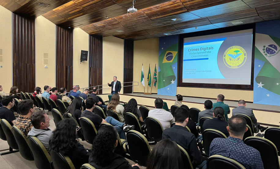 Sesp promove palestra sobre crimes digitais e atuação de cibercriminosos