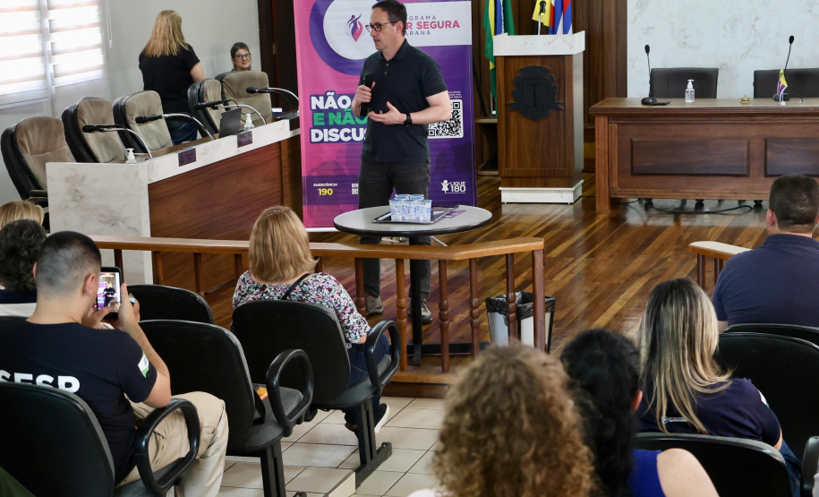 SESP promove encontro da Rede de Proteção às Mulheres em Pitanga e reforça ações do Programa Mulher Segura