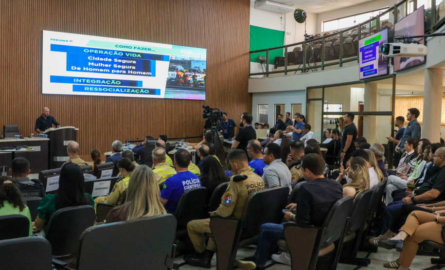 Missão Paraná III promove encontro com a comunidade na Câmara de Guarapuava 