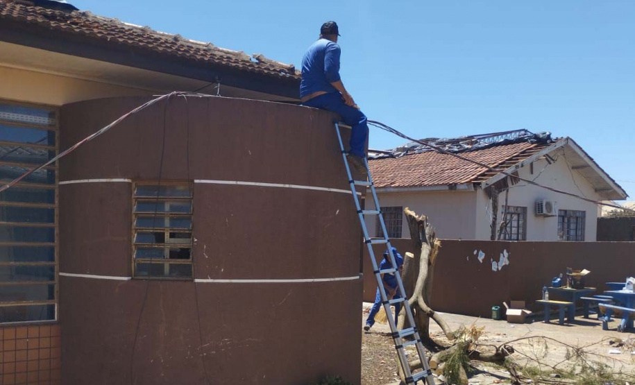 Paraná coloca presos para reconstruir escolas e Apae de Rio Bonito do Iguaçu