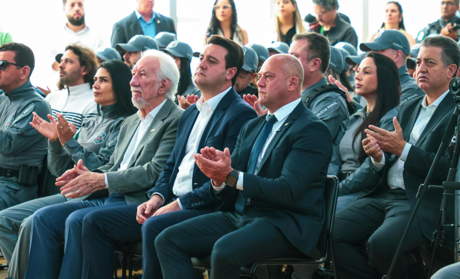 Governo do Paraná empossa novos policiais penais e reforça a segurança pública em todo o Estado