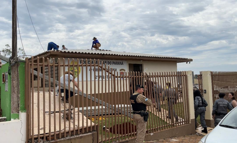 Quadruplica número de presos trabalhando na reconstrução Rio Bonito do Iguaçu