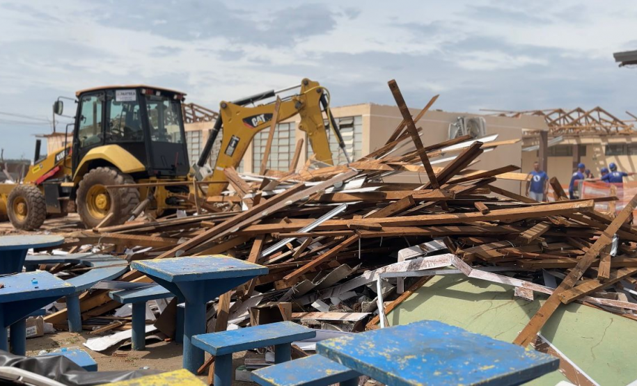 Quadruplica número de presos trabalhando na reconstrução Rio Bonito do Iguaçu