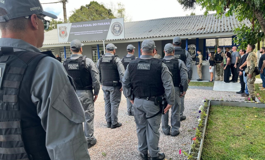 Piraquara ganha Posto Avançado de Monitoração Eletrônica da Polícia Penal