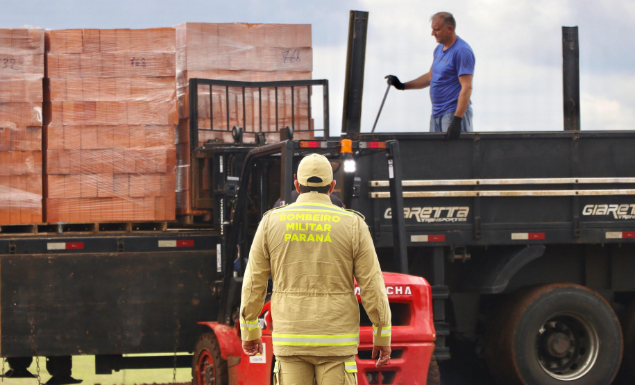 Estado reforça pedido por materiais de construção para avançar os trabalhos em Rio Bonito do Iguaçu