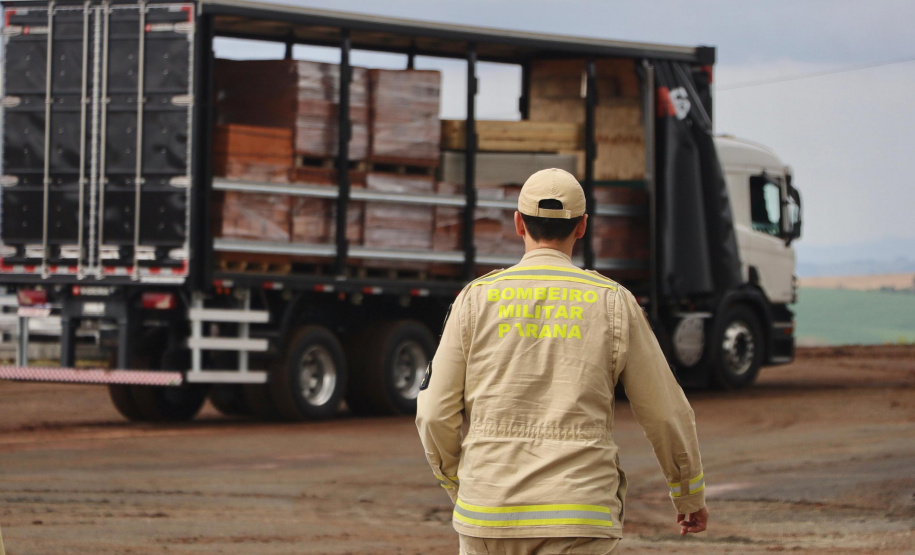 Estado reforça pedido por materiais de construção para avançar os trabalhos em Rio Bonito do Iguaçu