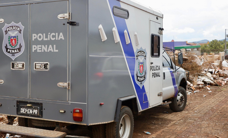 Presos fazem primeiras entregas na recuperação de escolas e creches em Rio Bonito do Iguaçu