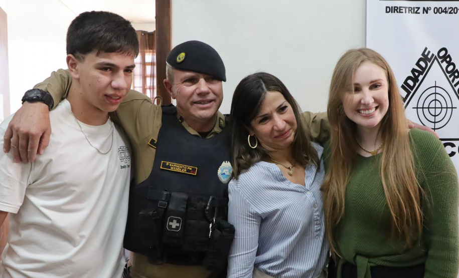 Legado e coragem: PM que atuou no assalto à transportadora de valores em Guarapuava se aposenta após 28 anos