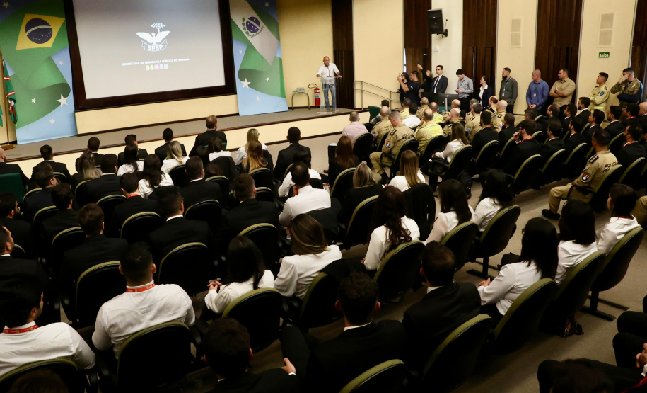 Reunião apresenta atuação da FUNDASEG a mais de 100 integrantes das forças de segurança