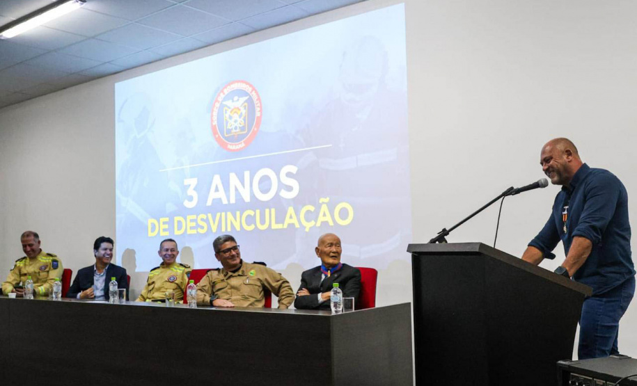 Desvinculação do Corpo de Bombeiros da PMPR completa 3 anos com avanços à corporação