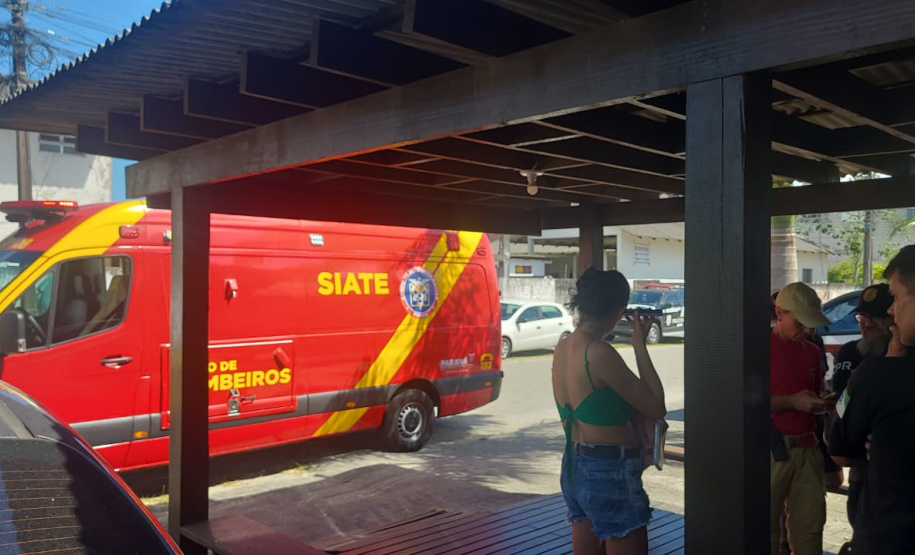 Policial Civil salva bebe que estava engasgado em Pontal do Paraná