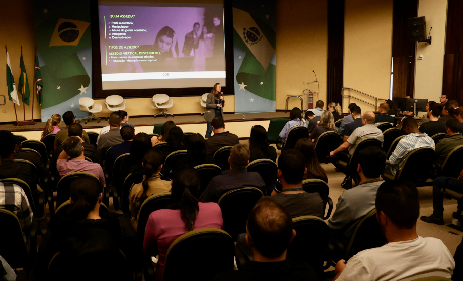 SESP promove palestras sobre assédio moral e sexual no ambiente de trabalho