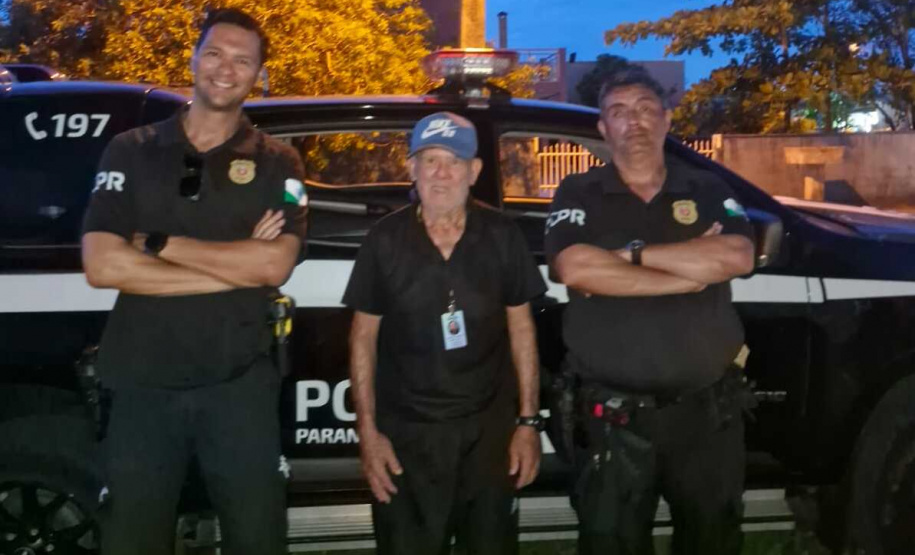 Polícia Civil localiza idoso que estava perdido em Pontal do Paraná