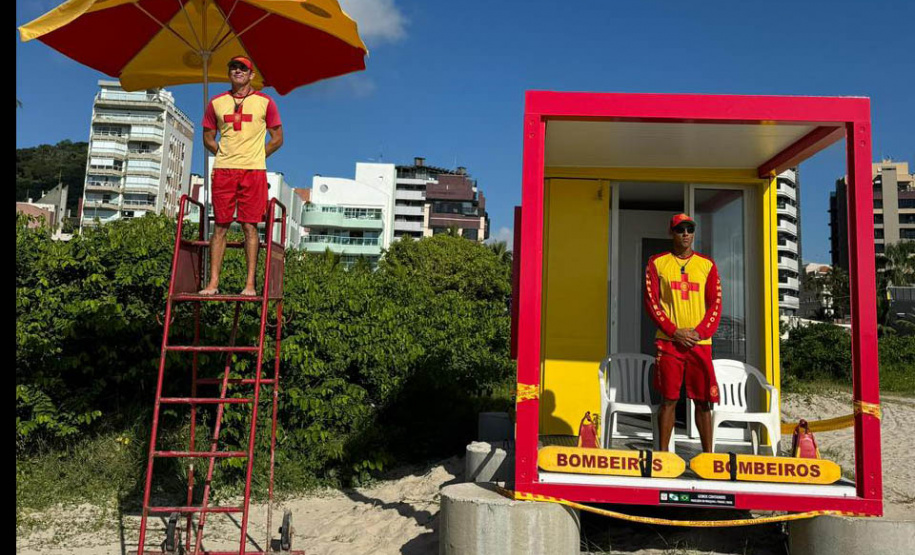 Corpo de Bombeiros reforça efetivo no Litoral e alerta para cuidados contra afogamentos