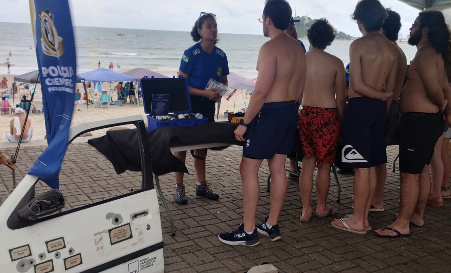 Exposição do Museu Paranaense de Ciências Forenses integra programação do Verão Maior Paraná