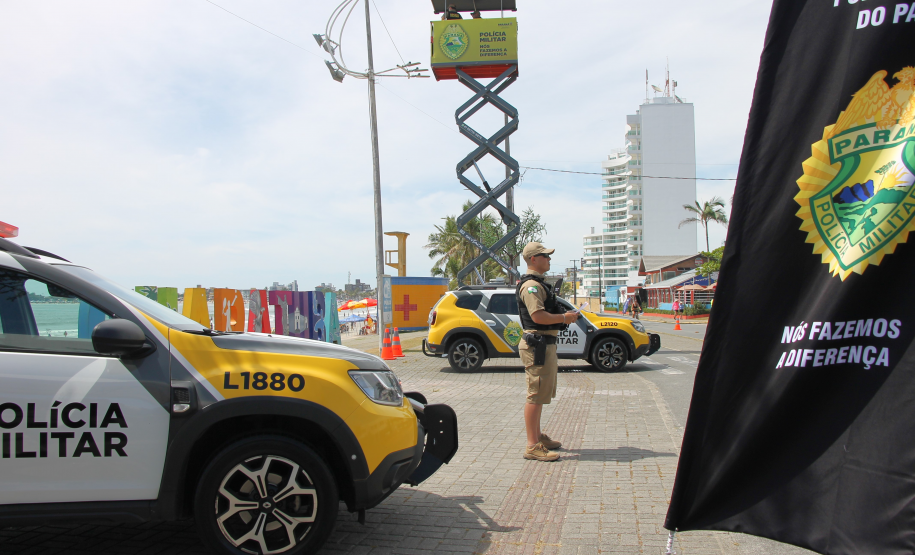 PMPR capacita policiais do Verão Maior Paraná para uso do Programa Olho Vivo no litoral