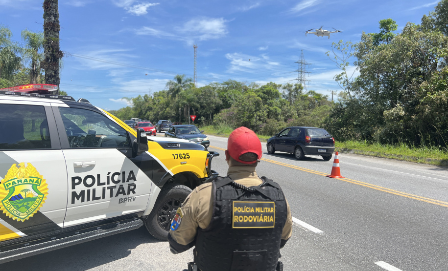 PMPR reforça policiamento nas rodovias estaduais durante Réveillon