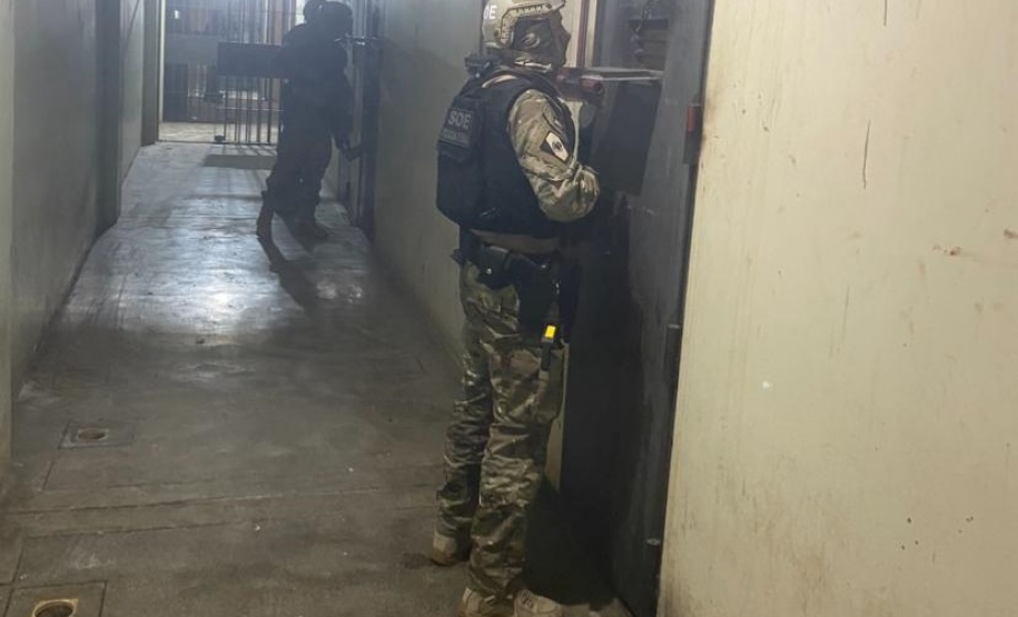 Unidades prisionais do Paraná são vistoriadas durante a 9ª fase da Operação Mute, realizada em todo o país