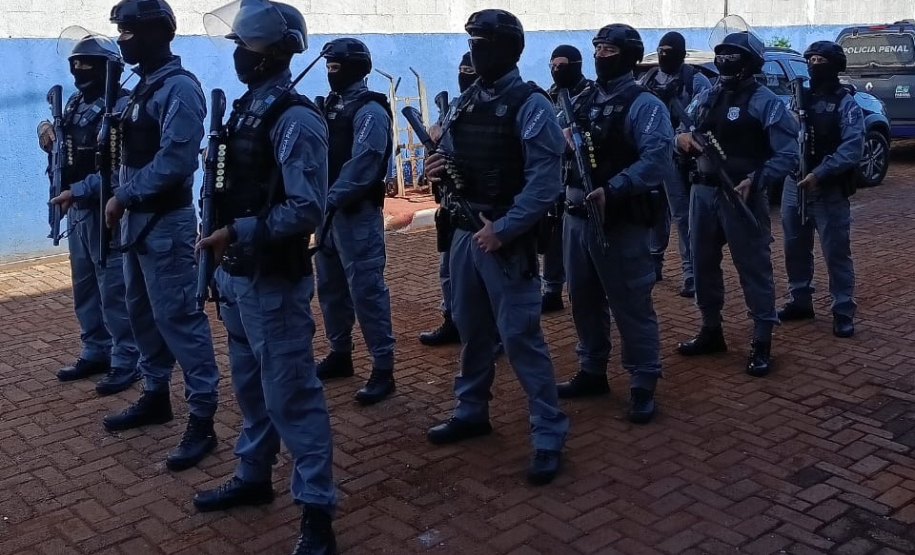 Unidades prisionais do Paraná são vistoriadas durante a 9ª fase da Operação Mute, realizada em todo o país