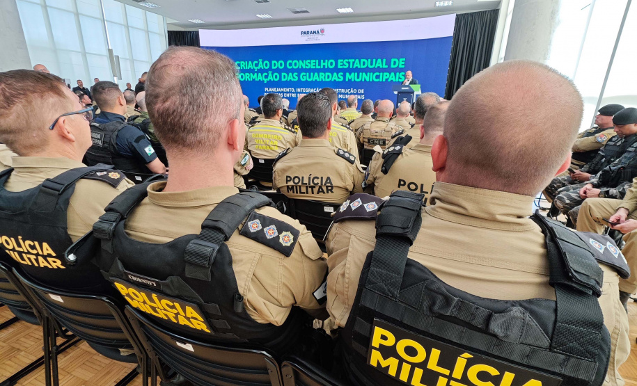 Paraná discute integração das forças de segurança do Estado e dos municípios