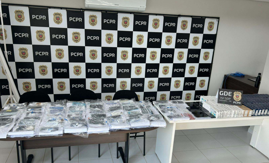 PCPR devolve 1,1 mil celulares aos proprietários com ações do Projeto Recuperacel em 2025