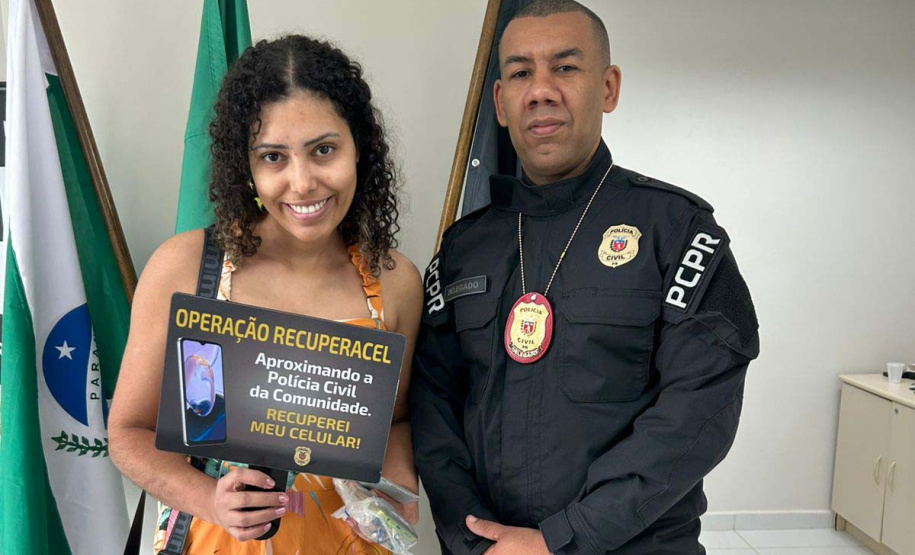 PCPR devolve 1,1 mil celulares aos proprietários com ações do Projeto Recuperacel em 2025