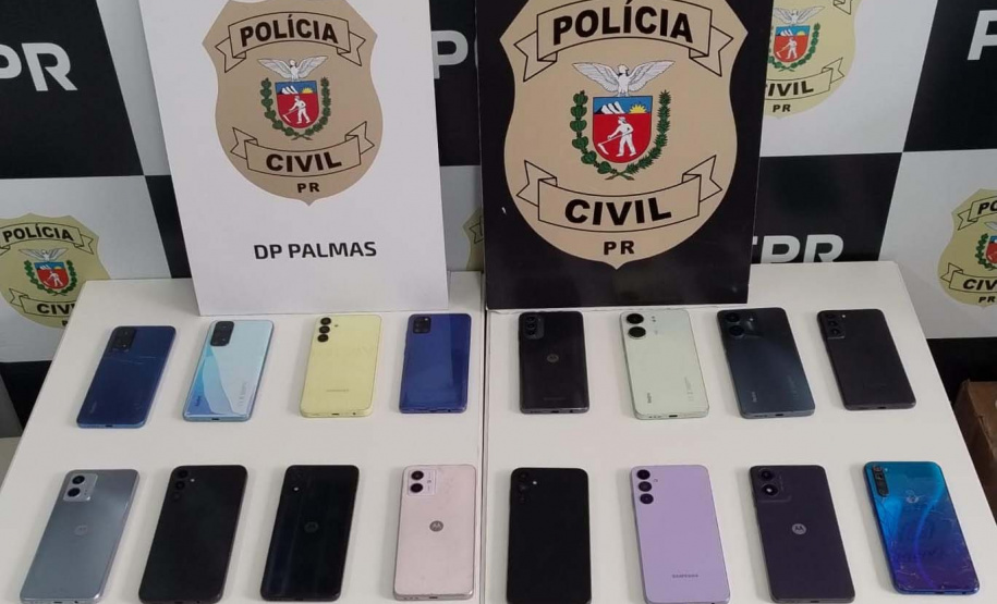 PCPR devolve 1,1 mil celulares aos proprietários com ações do Projeto Recuperacel em 2025