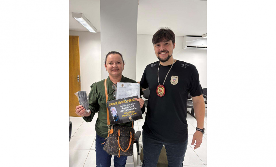 PCPR devolve 1,1 mil celulares aos proprietários com ações do Projeto Recuperacel em 2025