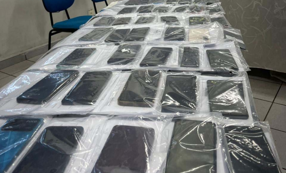 PCPR devolve 1,1 mil celulares aos proprietários com ações do Projeto Recuperacel em 2025